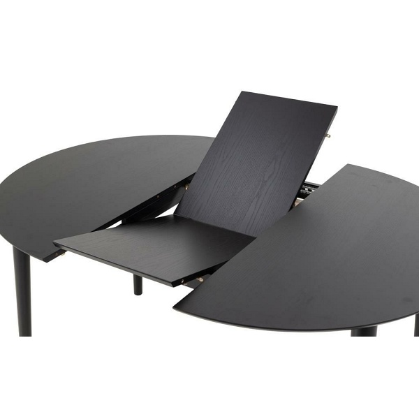 Stół Montreux okrągły czarny - ACTONA